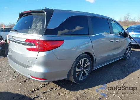2022 Honda Odyssey Touring из США, поврежденный, VIN 5FNRL6H88NB040587